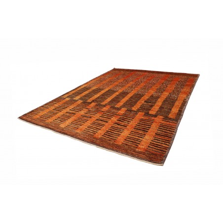 Tappeto Gabbeh Marrakech Pakistan arancione bianco 247x319