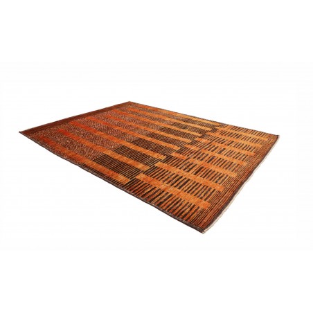 Tappeto Gabbeh Marrakech Pakistan arancione bianco 247x319