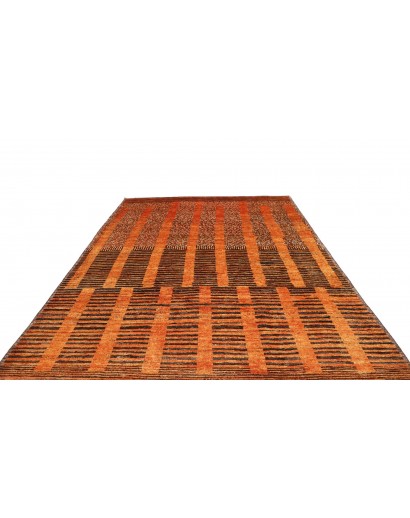 Tappeto Gabbeh Marrakech Pakistan arancione bianco 247x319