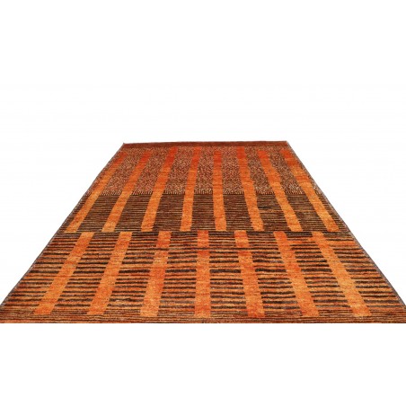 Tappeto Gabbeh Marrakech Pakistan arancione bianco 247x319