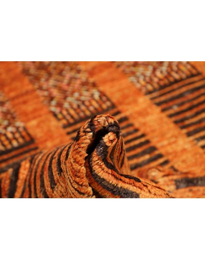 Tappeto Gabbeh Marrakech Pakistan arancione bianco 247x319