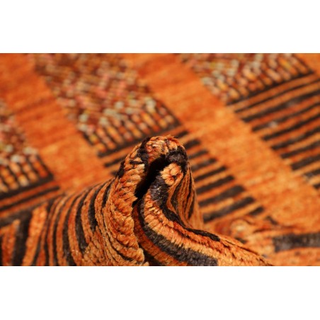 Tappeto Gabbeh Marrakech Pakistan arancione bianco 247x319