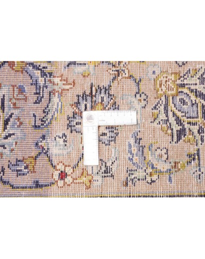 Tappeto Kashan Persia bianco marrone 254x340