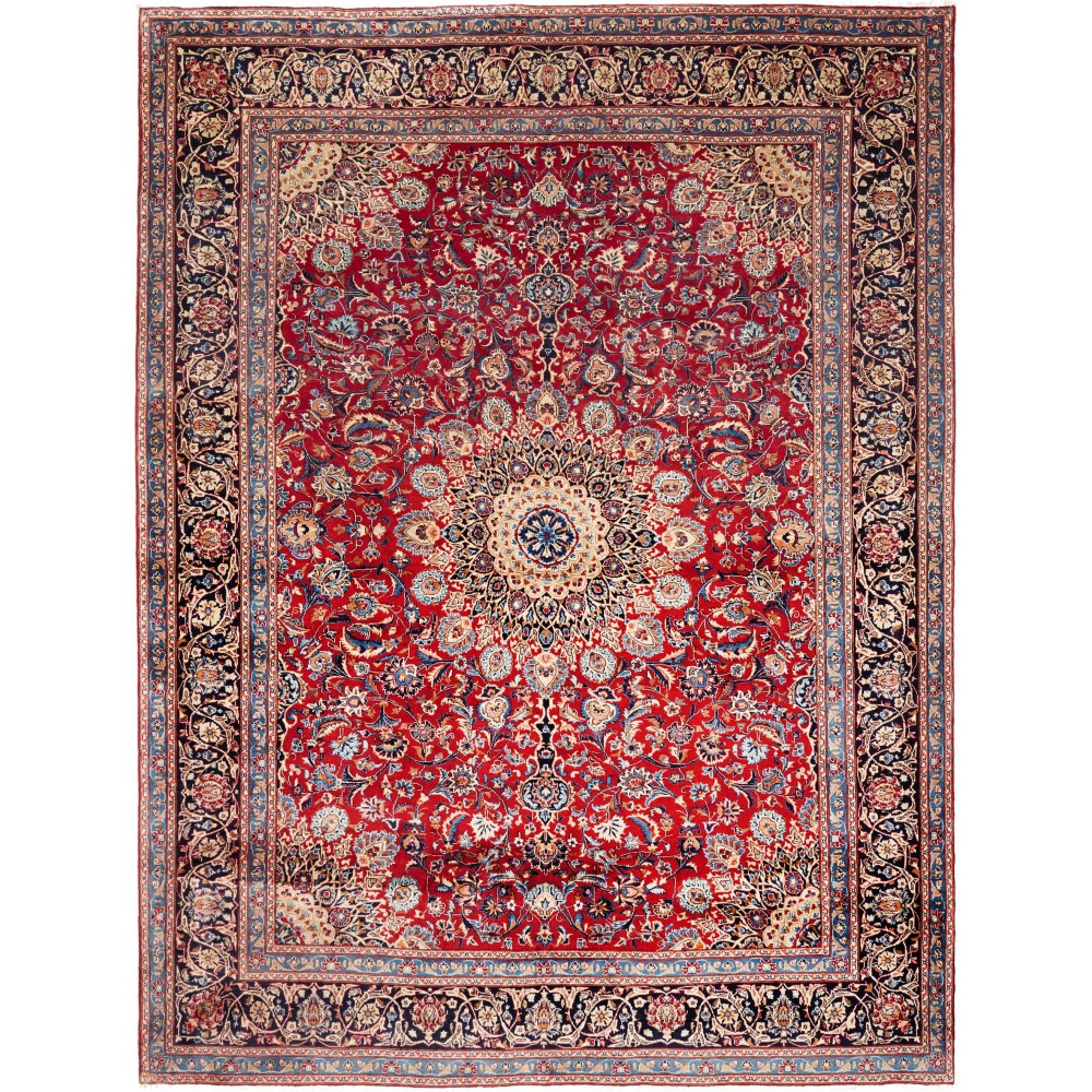 Tappeto Kashmar Persia marrone giallo 256x337