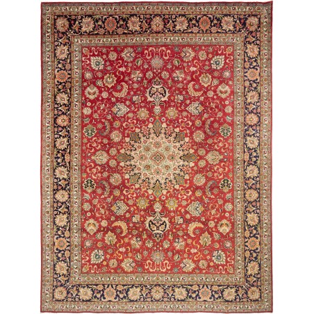 Tappeto Tabriz Persia marrone 290x390
