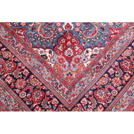 Tappeto Sabzevar Persia marrone grigio 296x390
