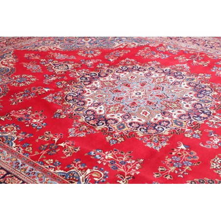 Tappeto Sabzevar Persia marrone grigio 296x390