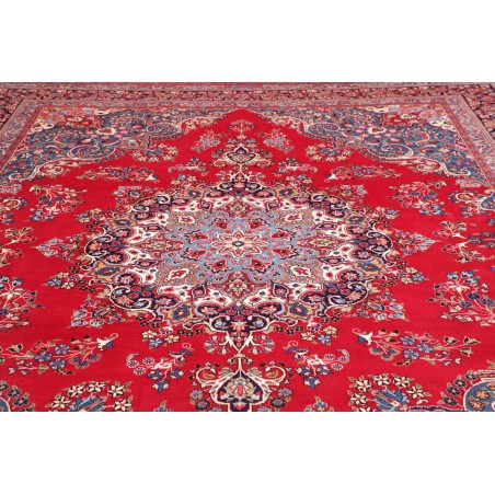 Tappeto Sabzevar Persia marrone grigio 296x390