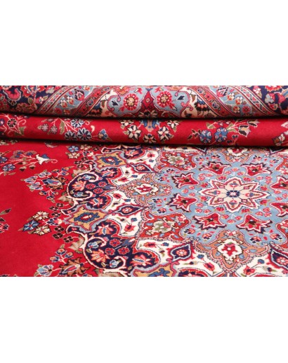 Tappeto Sabzevar Persia marrone grigio 296x390