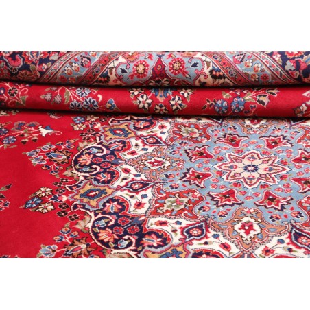 Tappeto Sabzevar Persia marrone grigio 296x390