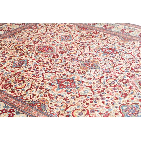 Tappeto Kashan Persia beige marrone 248x345
