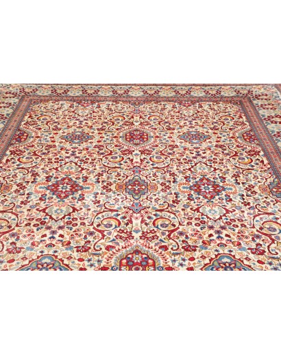 Tappeto Kashan Persia beige marrone 248x345