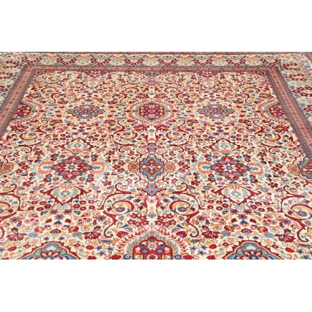 Tappeto Kashan Persia beige marrone 248x345