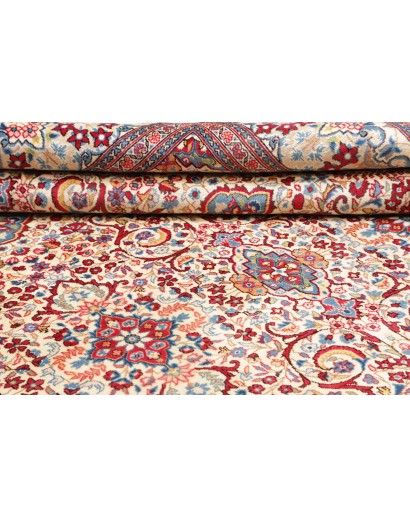 Tappeto Kashan Persia beige marrone 248x345