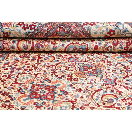 Tappeto Kashan Persia beige marrone 248x345