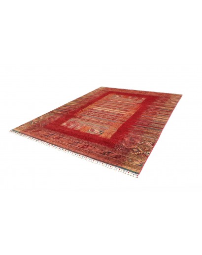 Tappeto Siva Pakistan marrone arancione 235x296