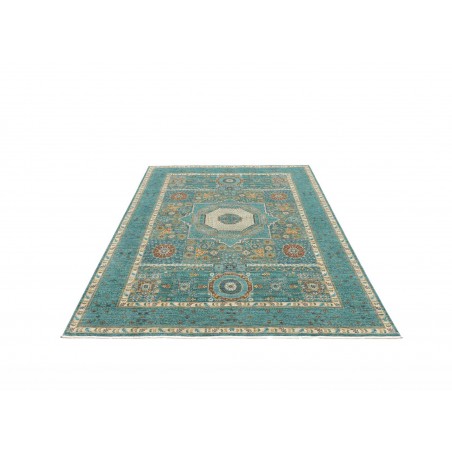 Tappeto Mamlouk Pakistan grigio azzurro 169x240