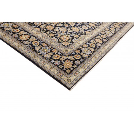 Tappeto Kashan Persia marrone blu 258x375