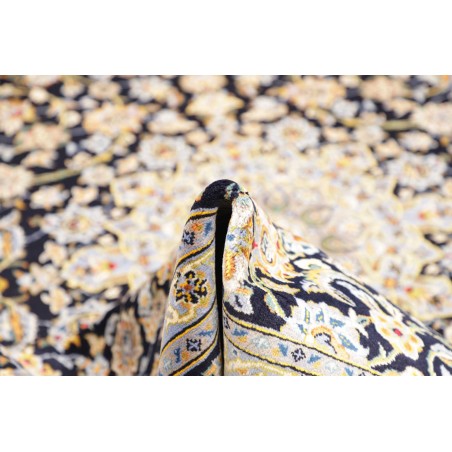 Tappeto Kashan Persia marrone blu 258x375