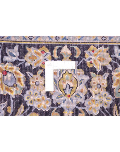 Tappeto Kashan Persia marrone blu 258x375