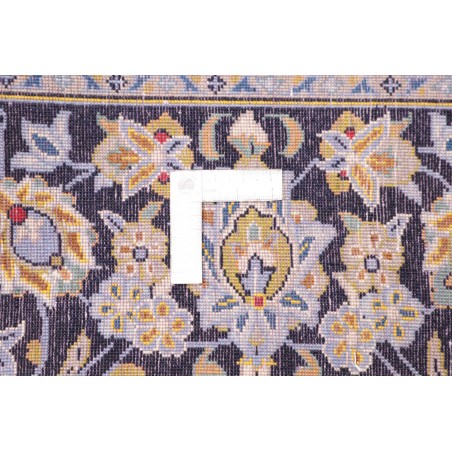 Tappeto Kashan Persia marrone blu 258x375