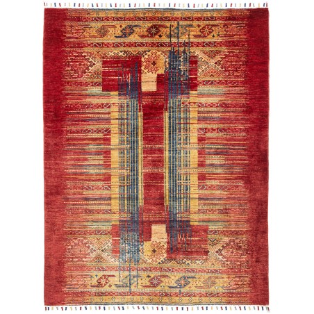 Tappeto Siva Pakistan marrone arancione 146x203