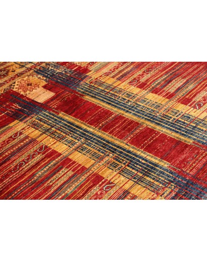 Tappeto Siva Pakistan marrone arancione 146x203