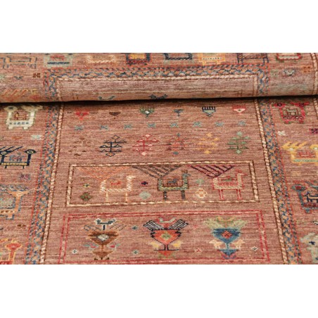 Tappeto Rubin Pakistan marrone grigio 79x125