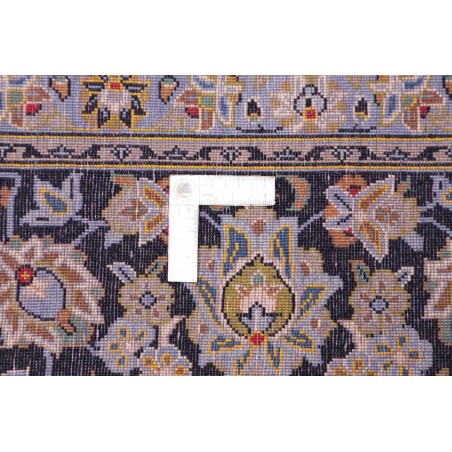 Tappeto Kashan Persia marrone blu 255x370