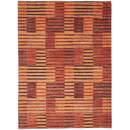 Tappeto Barjesta Pakistan marrone arancione 152x206