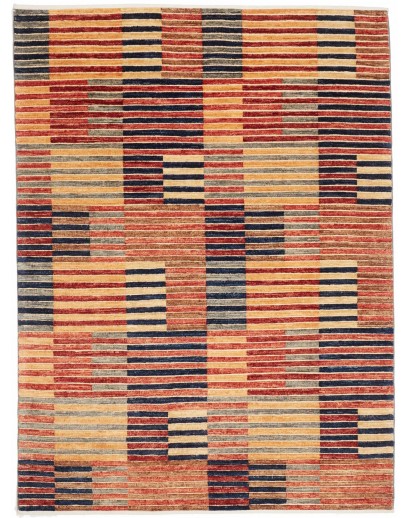 Tappeto Barjesta Pakistan marrone beige 153x203
