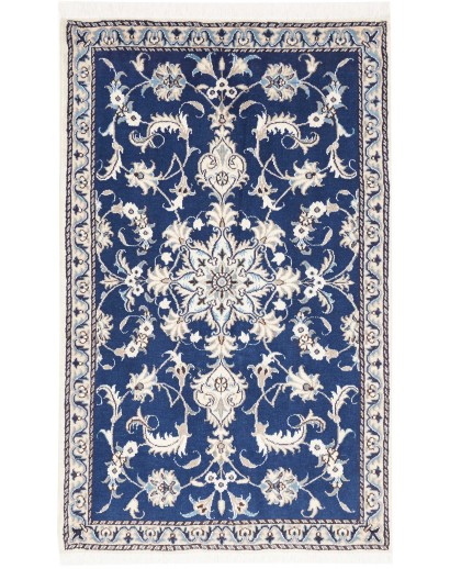 Tappeto Nain Kashmar Persia grigio 88x136