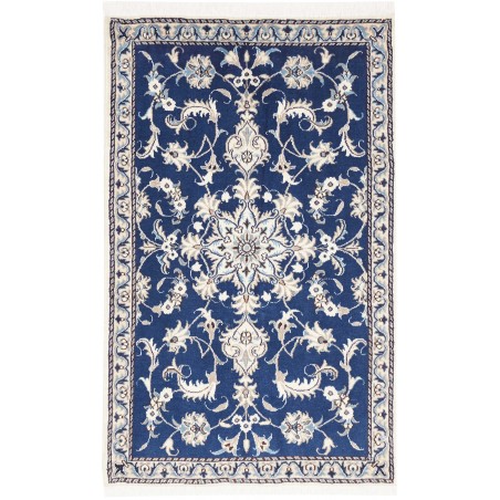 Tappeto Nain Kashmar Persia grigio 88x136