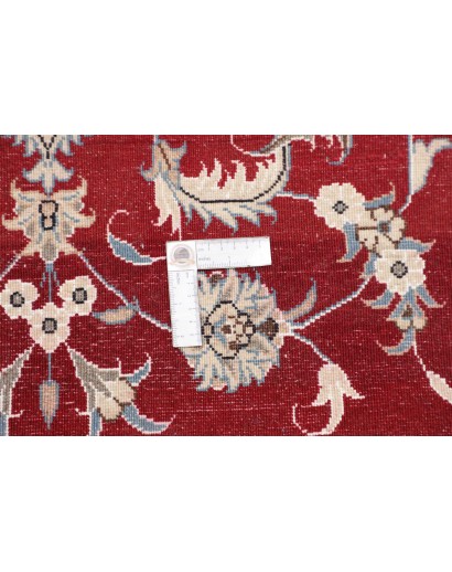 Tappeto Nain Kashmar Persia bianco marrone 85x140