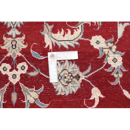 Tappeto Nain Kashmar Persia bianco marrone 85x140