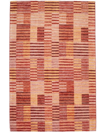 Tappeto Barjesta Pakistan arancione giallo 170x244