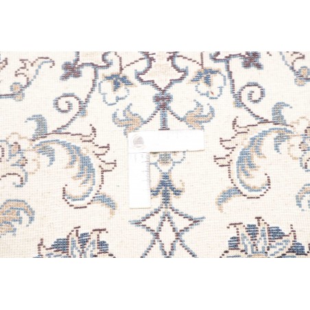 Tappeto Nain Kashmar Persia bianco grigio 60x90