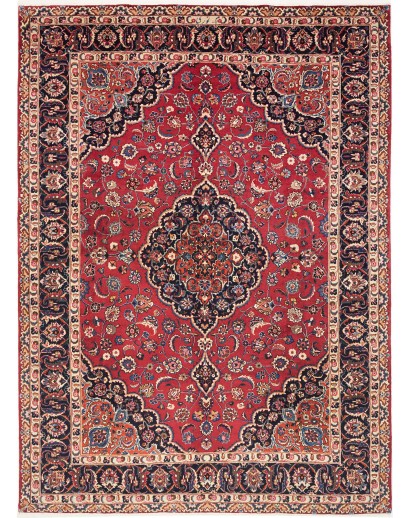 Tappeto Mashad Persia marrone grigio 240x332