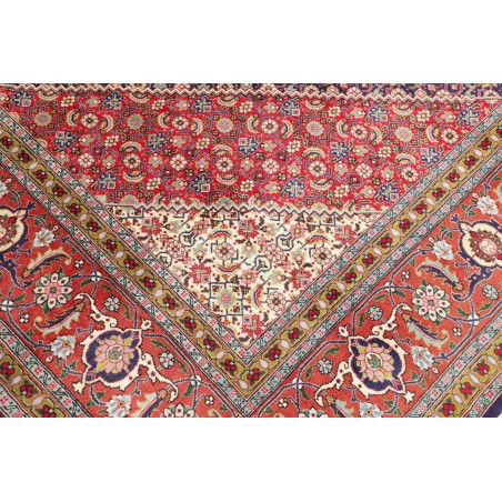 Tappeto Tabriz Persia marrone giallo 245x340