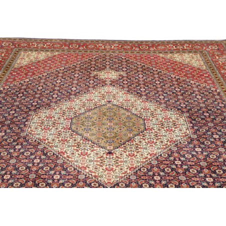 Tappeto Tabriz Persia marrone giallo 245x340