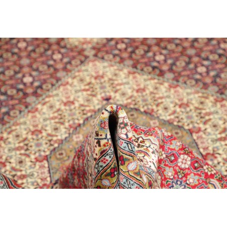 Tappeto Tabriz Persia marrone giallo 245x340