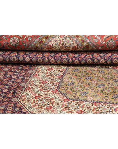 Tappeto Tabriz Persia marrone giallo 245x340