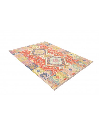 Tappeto Kilim Afghanistan marrone 152x200
