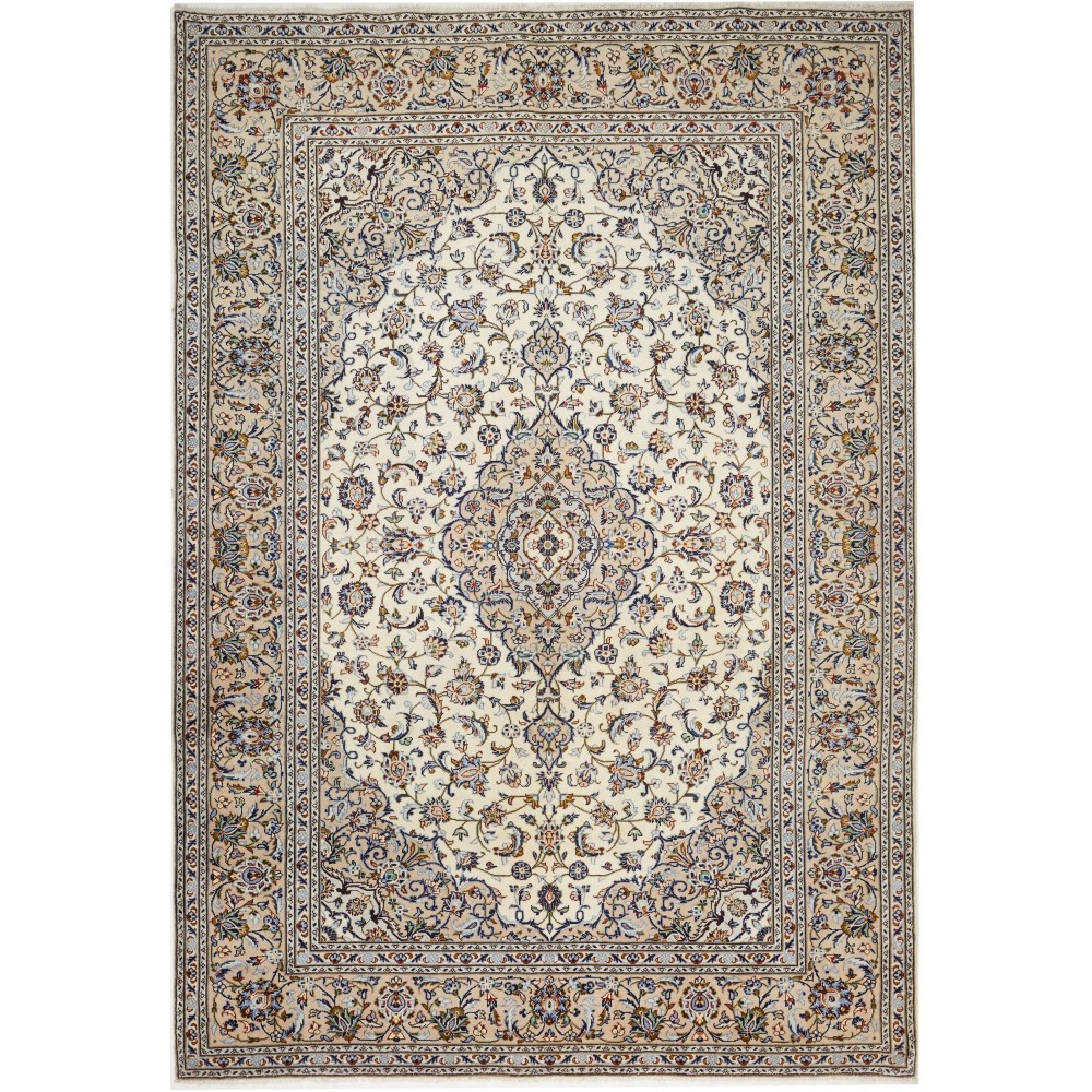 Tappeto Kashan Persia beige 220x315 Tappeto Kashan Persia beige 220x315