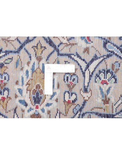 Tappeto Kashan Persia bianco grigio 245x350