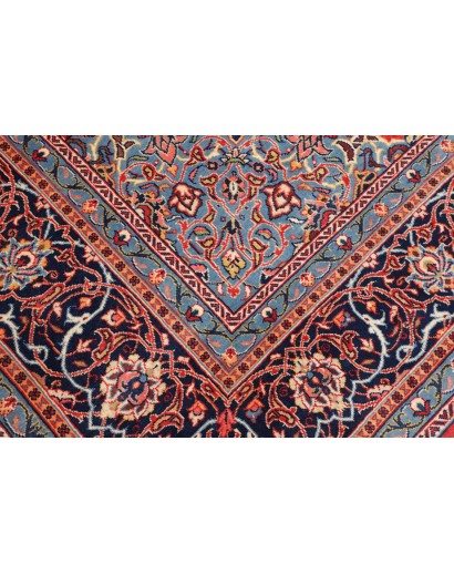 Tappeto Sarough Persia marrone grigio 302x403