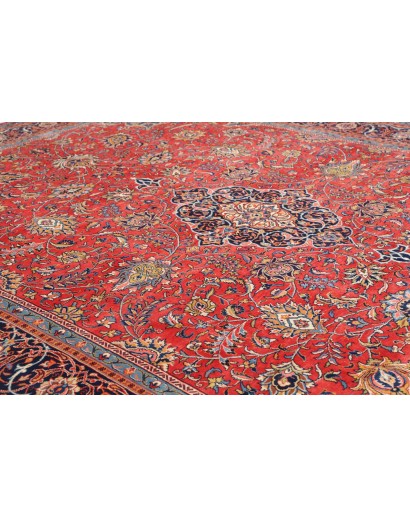 Tappeto Sarough Persia marrone grigio 302x403