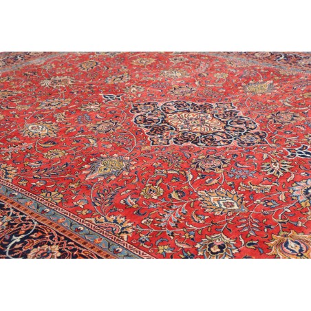 Tappeto Sarough Persia marrone grigio 302x403