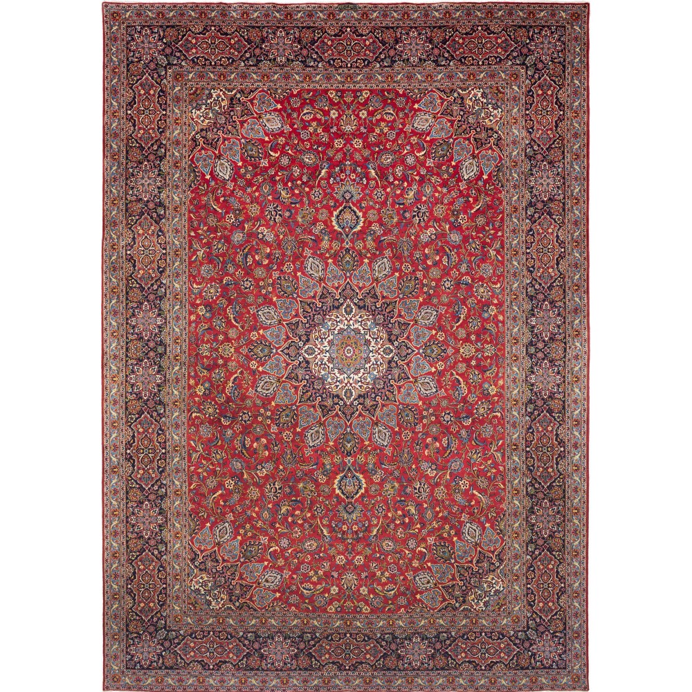 Tappeto Ardakan Persia marrone giallo 285x412