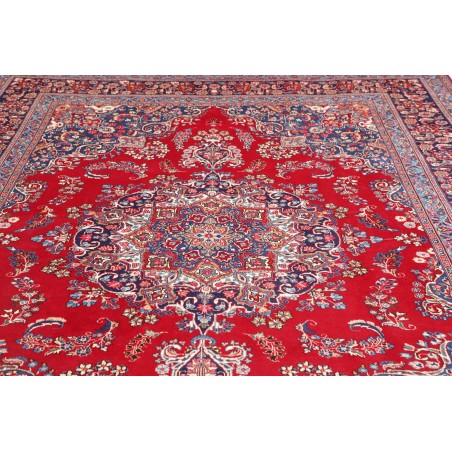 Tappeto Sabzevar Persia azzurro bianco 245x340